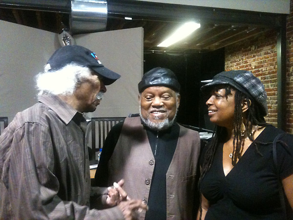 Joan and Marcus Belgrave with Gerald Wilson