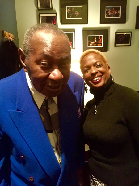 Joan Belgrave with Freddy Cole