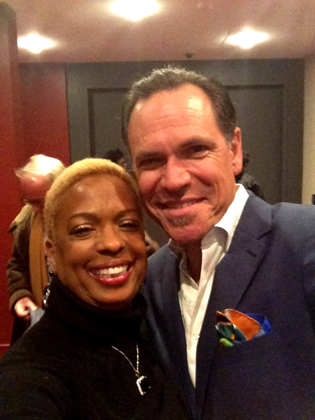 Joan Belgrave with Kurt Elling